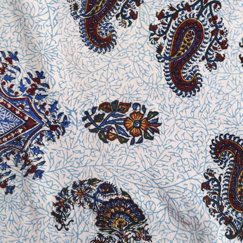 ペルシャ更紗・ガラムカール(イラン手染布)240×160cm(GC-2412)