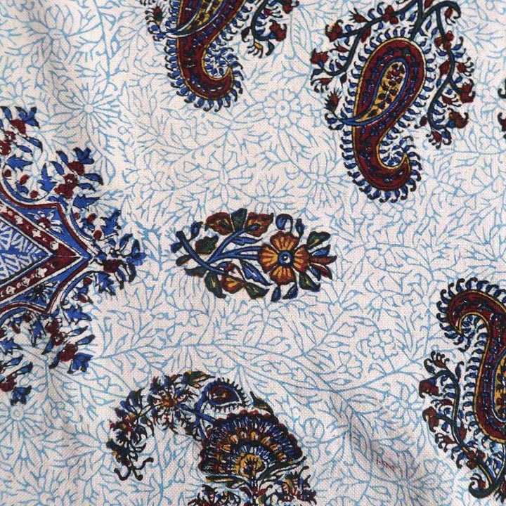 ペルシャ更紗・ガラムカール(イラン手染布)240×160cm(GC-2412)