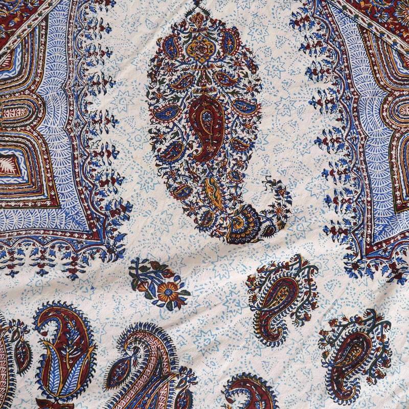 ペルシャ更紗・ガラムカール(イラン手染布)240×160cm(GC-2413)