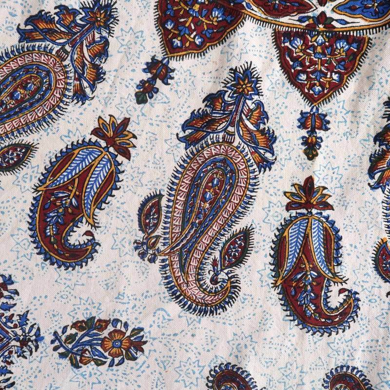 ペルシャ更紗・ガラムカール(イラン手染布)240×160cm(GC-2413)