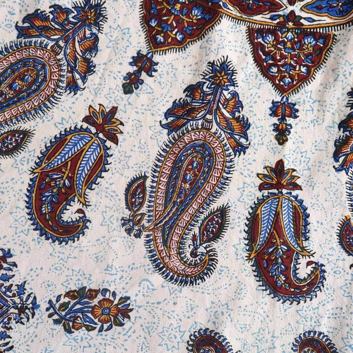 ペルシャ更紗・ガラムカール(イラン手染布)240×160cm(GC-2413)