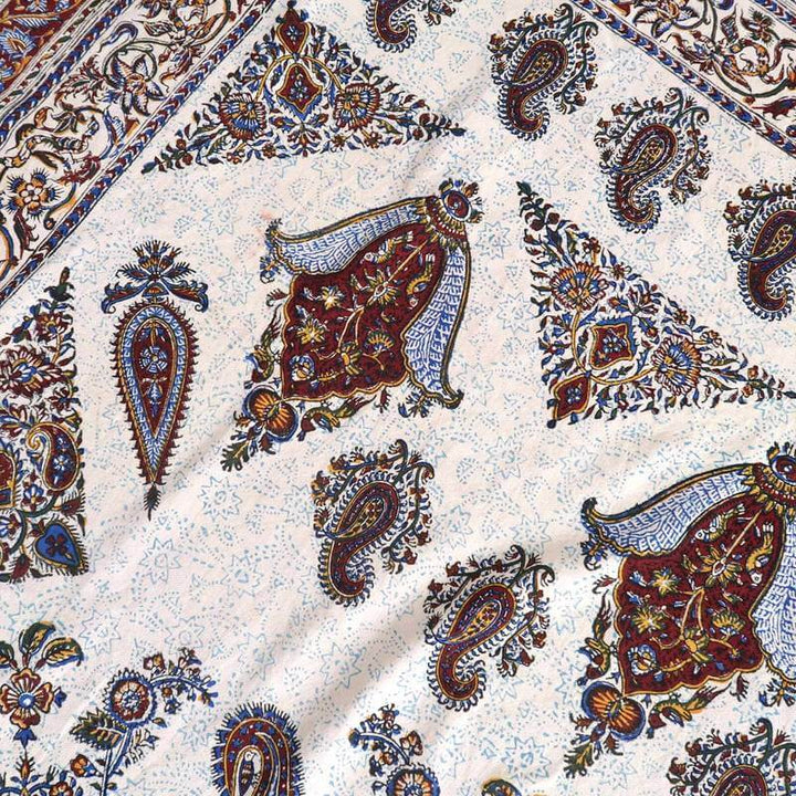 ペルシャ更紗・ガラムカール(イラン手染布)240×160cm(GC-2415)