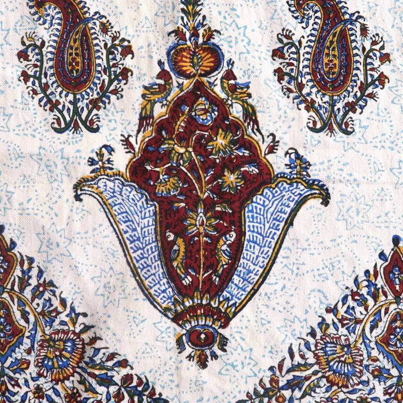 ペルシャ更紗・ガラムカール(イラン手染布)240×160cm(GC-2415)