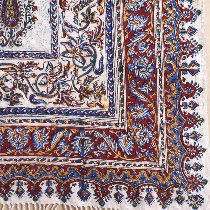 ペルシャ更紗・ガラムカール(イラン手染布)240×160cm(GC-2415)