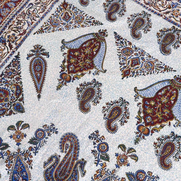 ペルシャ更紗・ガラムカール(イラン手染布)240×160cm(GC-2416)