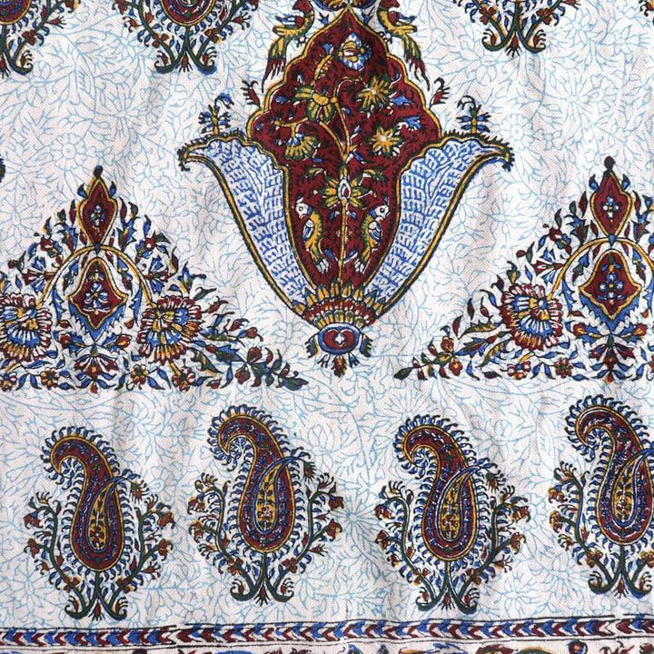 ペルシャ更紗・ガラムカール(イラン手染布)240×160cm(GC-2416)