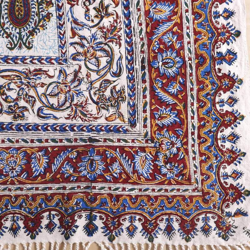 ペルシャ更紗・ガラムカール(イラン手染布)240×160cm(GC-2416)