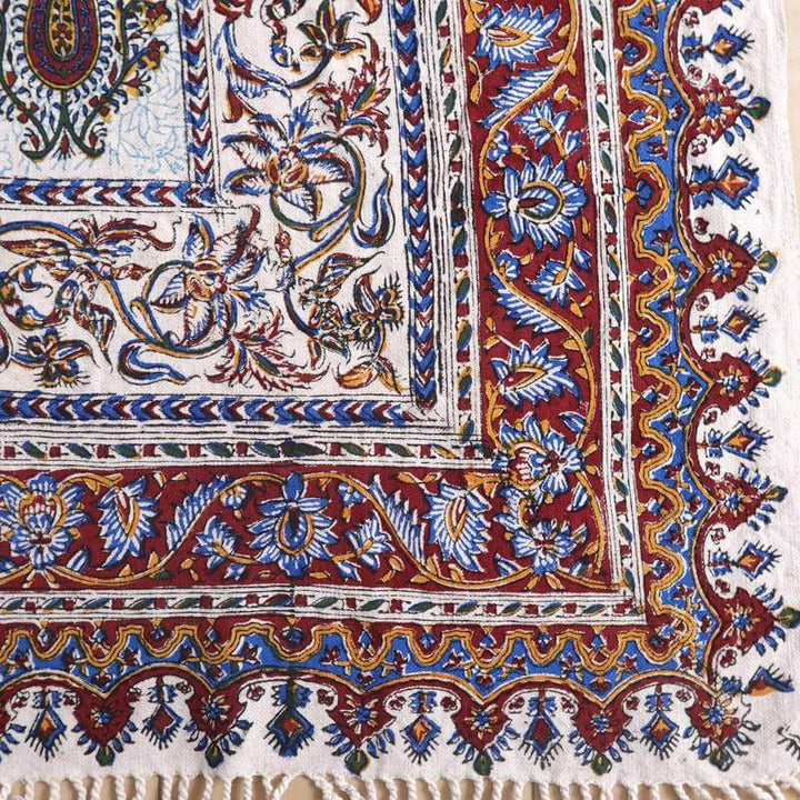 ペルシャ更紗・ガラムカール(イラン手染布)240×160cm(GC-2416)