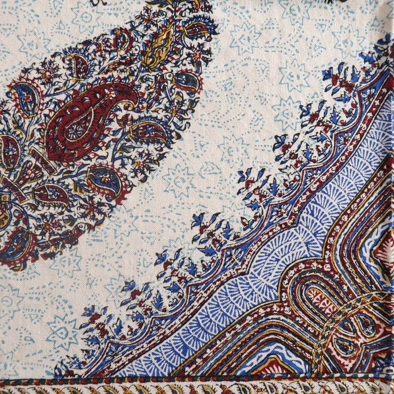 ペルシャ更紗・ガラムカール(イラン手染布)240×160cm(GC-2417)