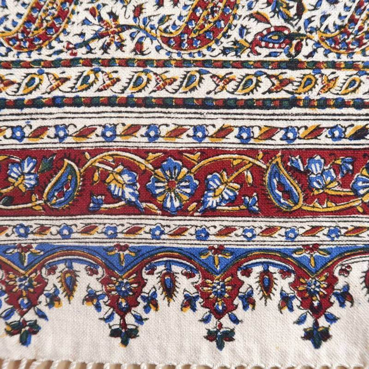 ペルシャ更紗・ガラムカール(イラン手染布)240×160cm(GC-2417)