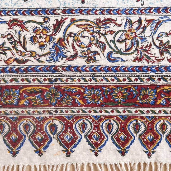 ペルシャ更紗・ガラムカール(イラン手染布)240×160cm(GC-2418)