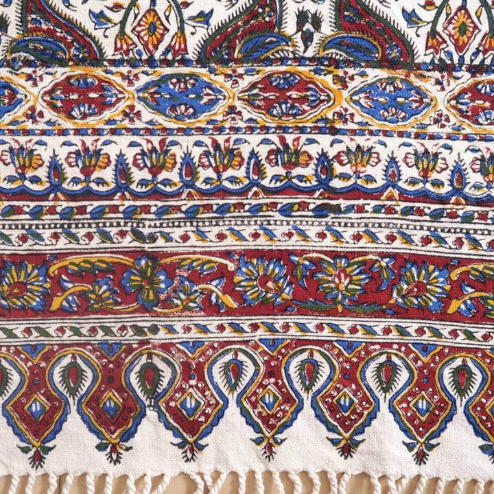 ペルシャ更紗・ガラムカール(イラン手染布)240×160cm(GC-2419)