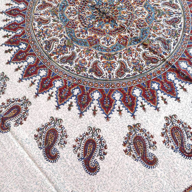 ペルシャ更紗・ガラムカール(イラン手染布)280×180cm(GC-2802)