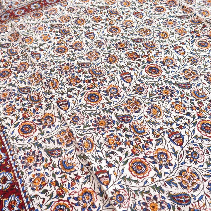 ペルシャ更紗・ガラムカール(イラン手染布)280×180cm(GC-2804)