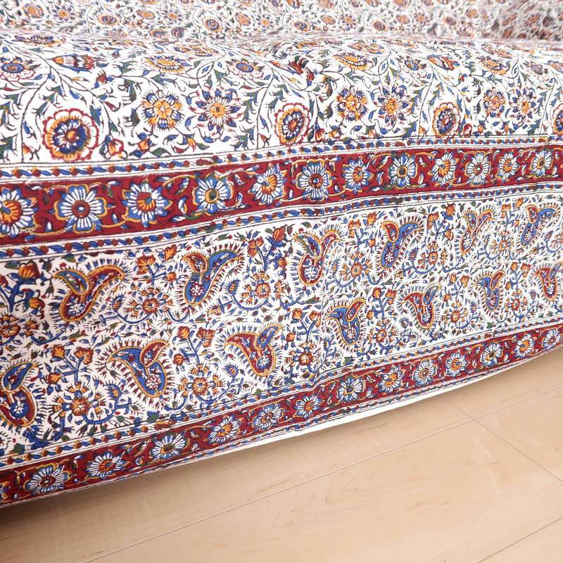 ペルシャ更紗・ガラムカール(イラン手染布)280×180cm(GC-2804)