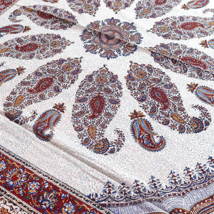 ペルシャ更紗・ガラムカール(イラン手染布)280×180cm(GC-2807)