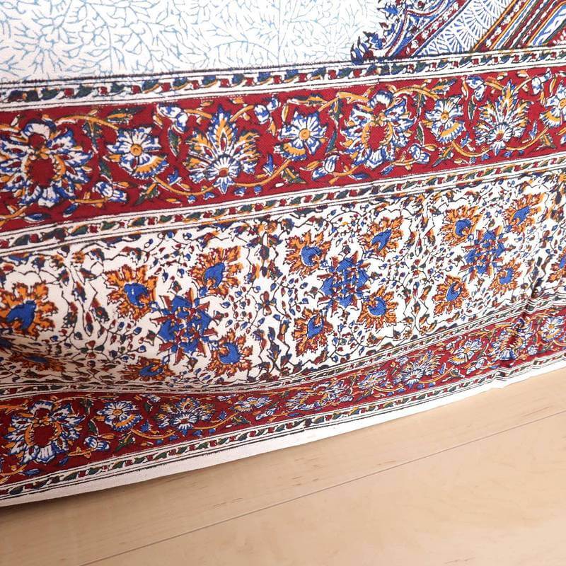 ペルシャ更紗・ガラムカール(イラン手染布)280×180cm(GC-2807)