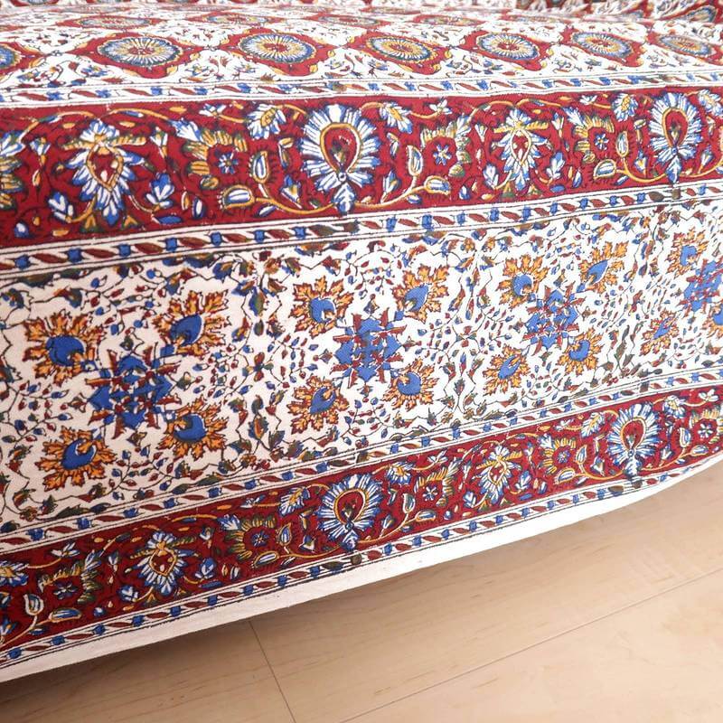 ペルシャ更紗・ガラムカール(イラン手染布)280×180cm(GC-2808)