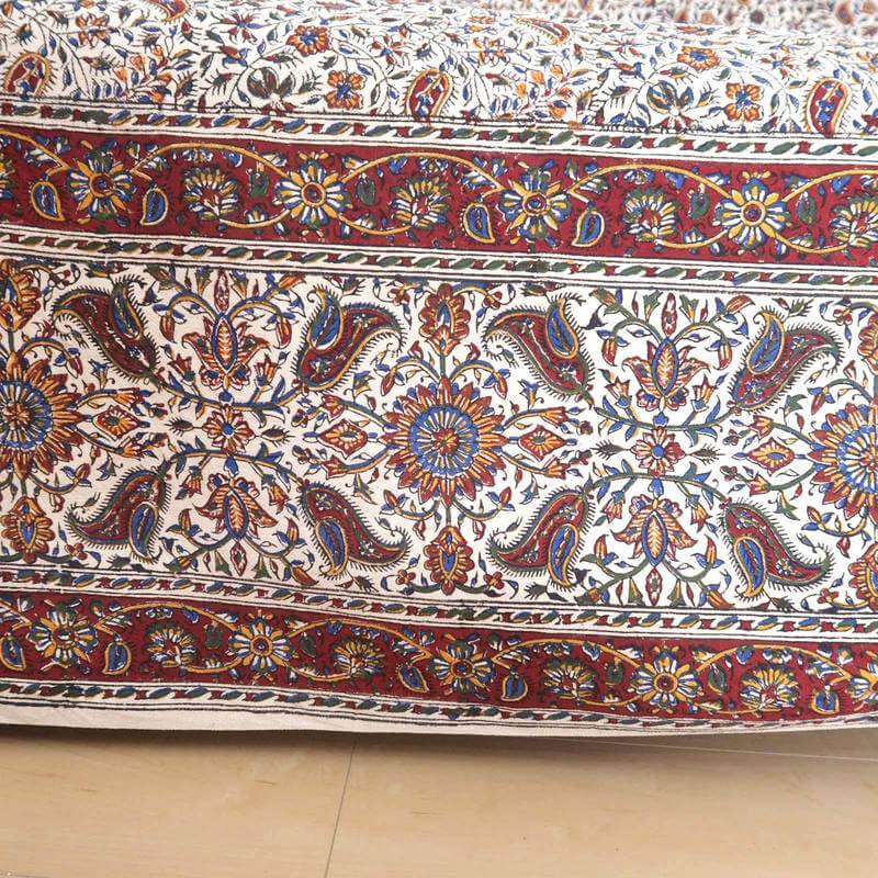 ペルシャ更紗・ガラムカール(イラン手染布)280×180cm(GC-2810)
