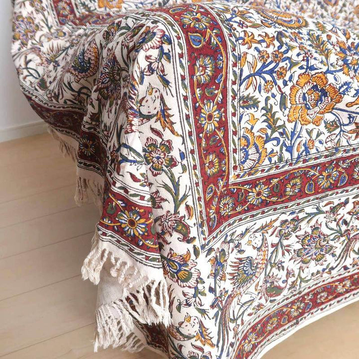 ペルシャ更紗・ガラムカール(イラン手染布)280×180cm(GC-2811)