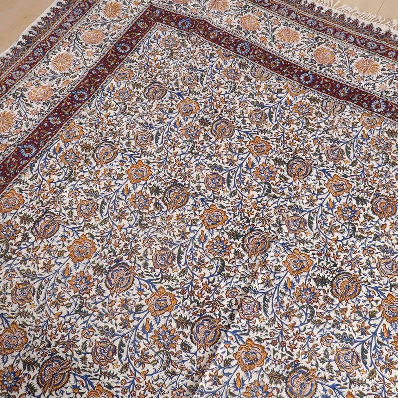 ペルシャ更紗・ガラムカール(イラン手染布)280×220cm(GC-2820)