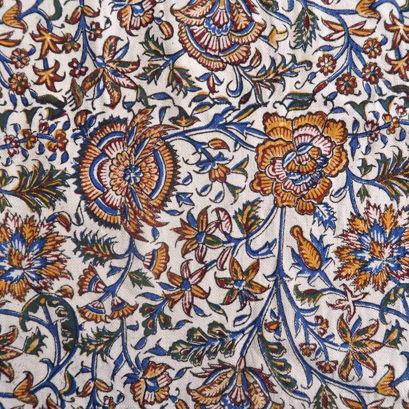 ペルシャ更紗・ガラムカール(イラン手染布)280×220cm(GC-2820)