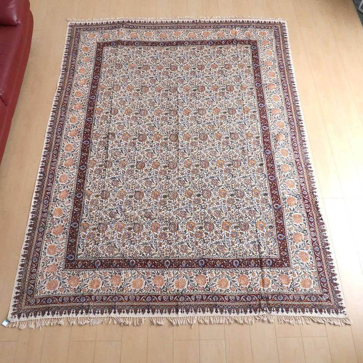 ペルシャ更紗・ガラムカール(イラン手染布)280×220cm(GC-2820)