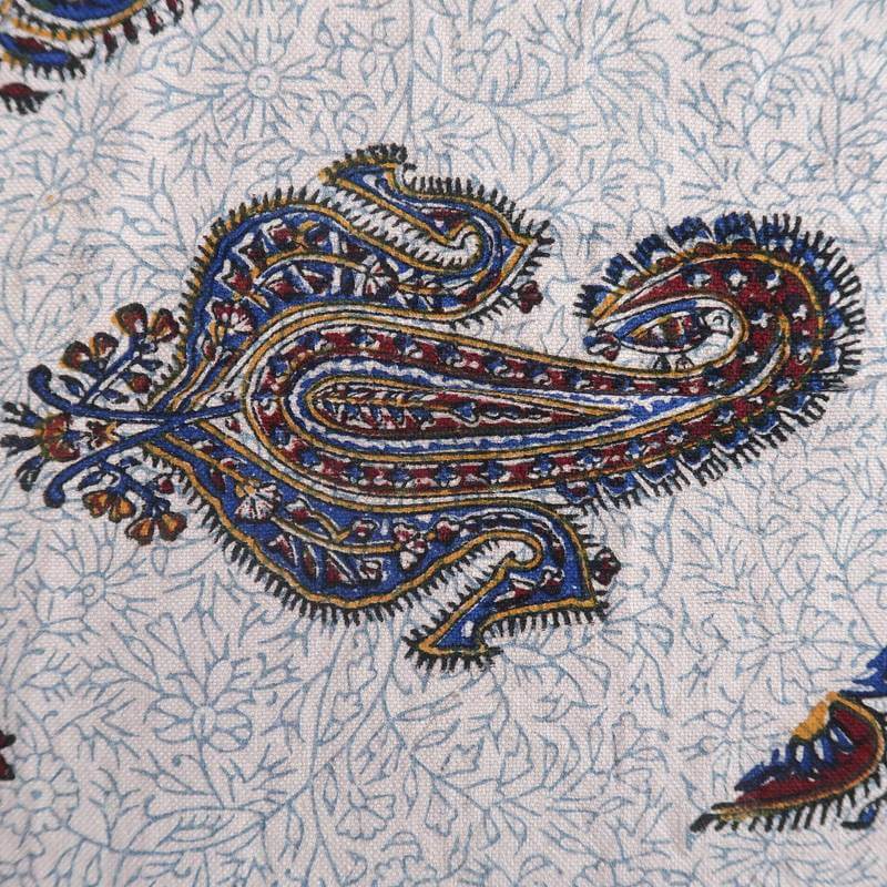 ペルシャ更紗・ガラムカール(イラン手染布)280×220cm(GC-2823)