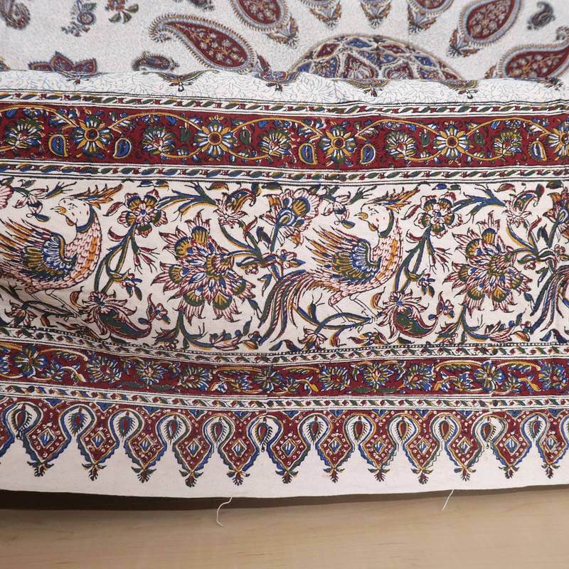 ペルシャ更紗・ガラムカール(イラン手染布)280×220cm(GC-2823)