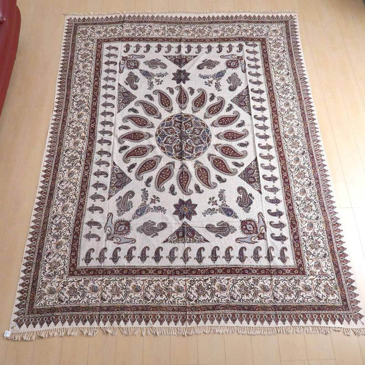 ペルシャ更紗・ガラムカール(イラン手染布)280×220cm(GC-2823)