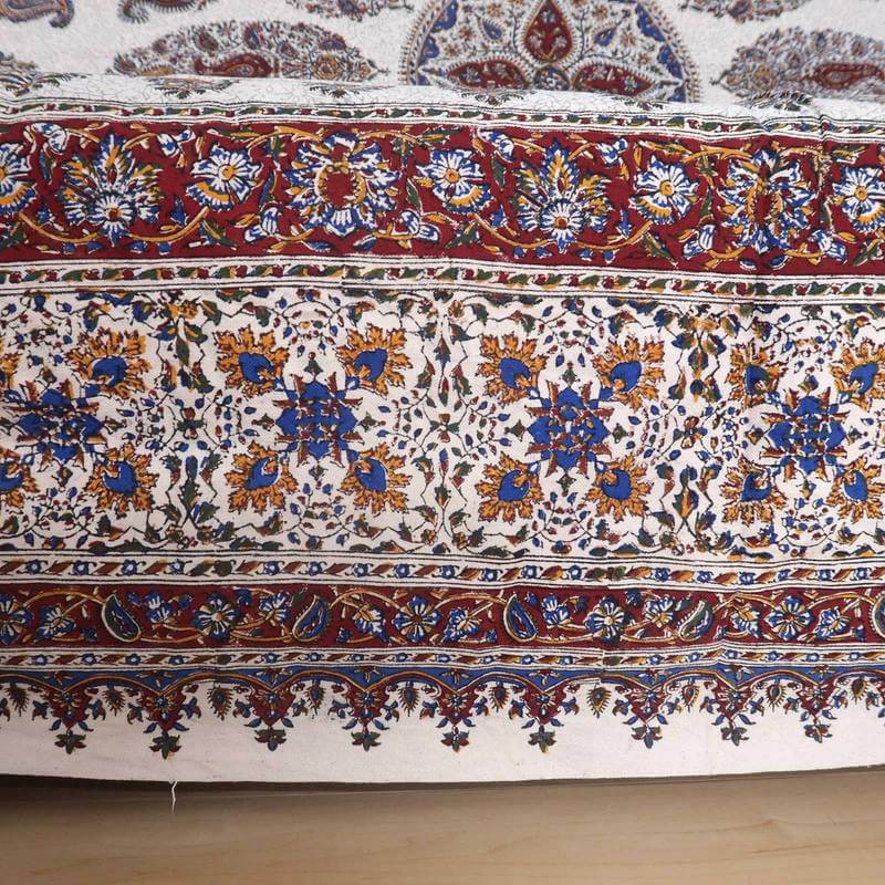 ペルシャ更紗・ガラムカール(イラン手染布)280×220cm(GC-2824)