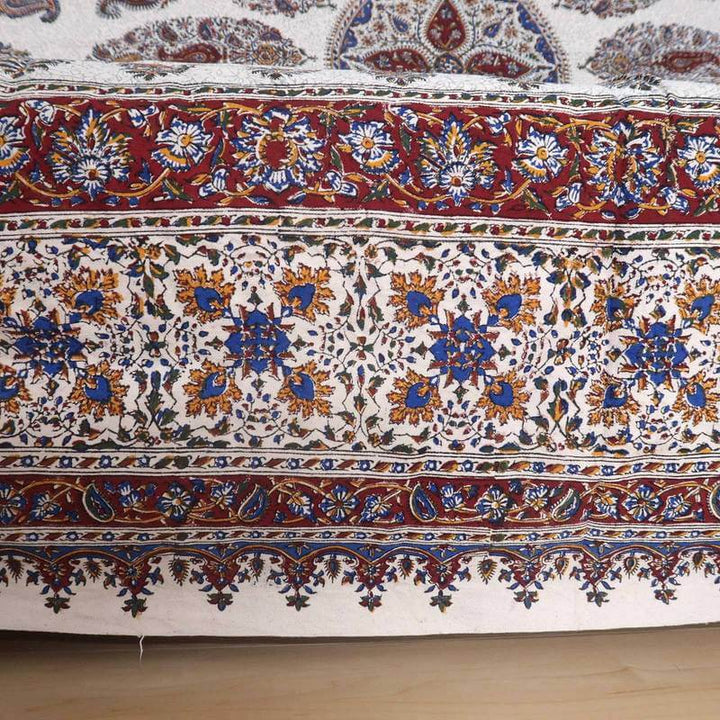 ペルシャ更紗・ガラムカール(イラン手染布)280×220cm(GC-2824)