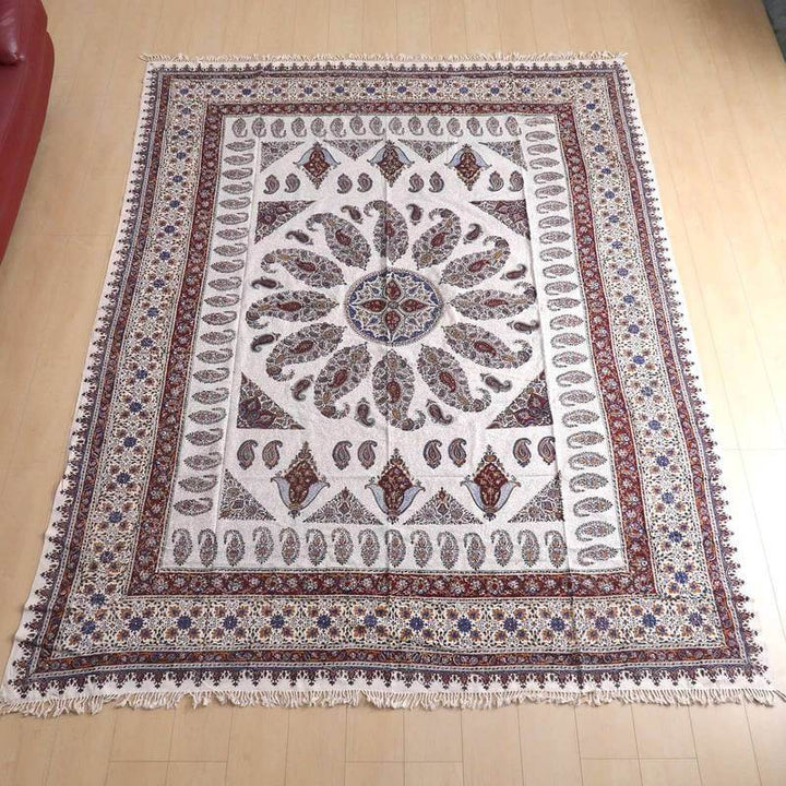 ペルシャ更紗・ガラムカール(イラン手染布)280×220cm(GC-2824)