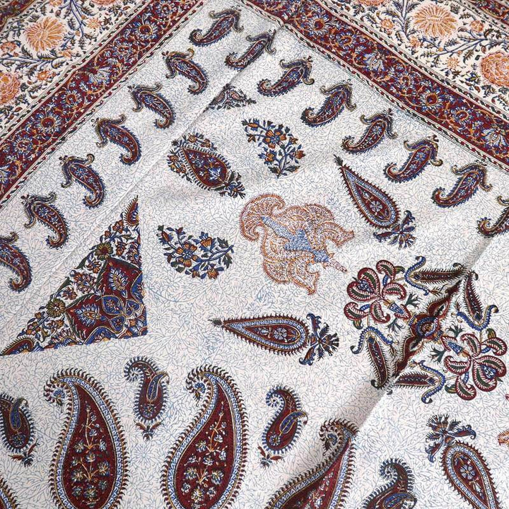 ペルシャ更紗・ガラムカール(イラン手染布)280×220cm(GC-2827)