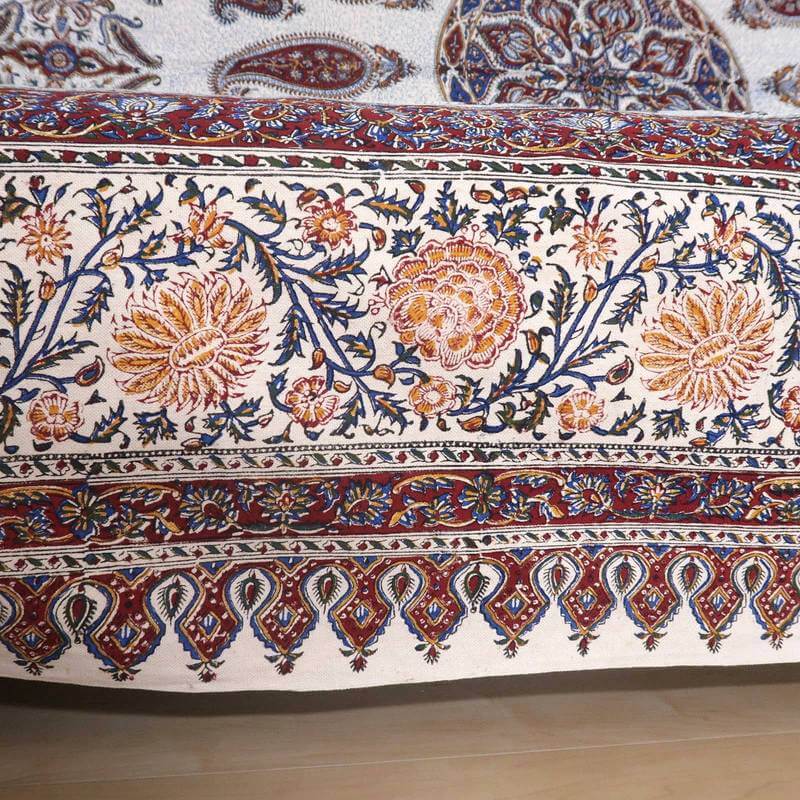 ペルシャ更紗・ガラムカール(イラン手染布)280×220cm(GC-2827)