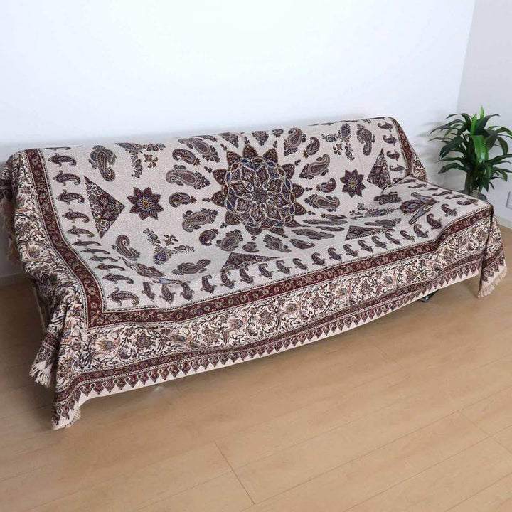 ペルシャ更紗・ガラムカール(イラン手染布)280×220cm(GC-2828)