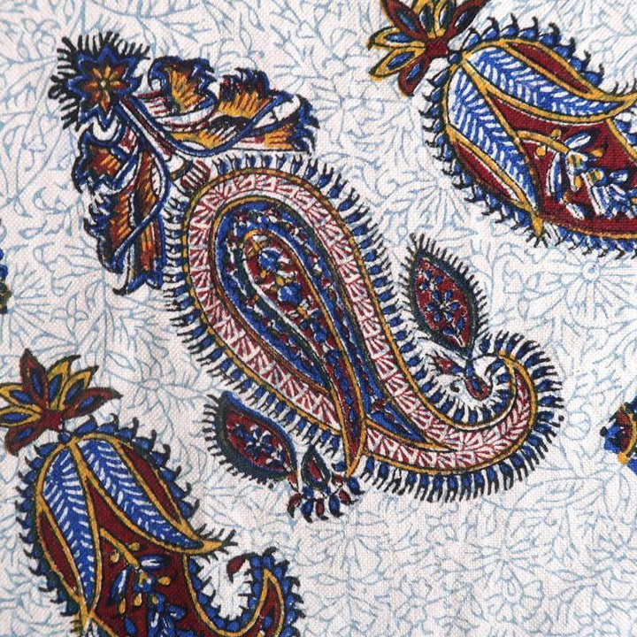 ペルシャ更紗・ガラムカール(イラン手染布)280×220cm(GC-2828)