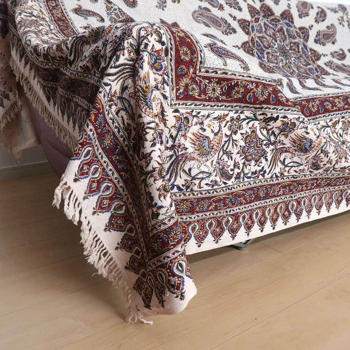 ペルシャ更紗・ガラムカール(イラン手染布)280×220cm(GC-2828)