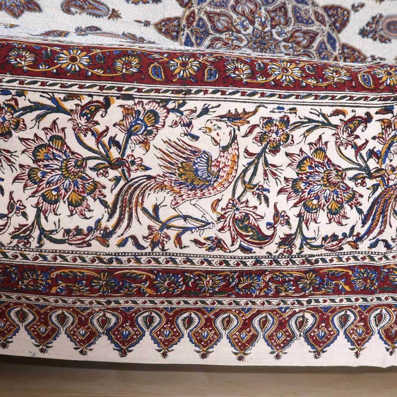 ペルシャ更紗・ガラムカール(イラン手染布)280×220cm(GC-2828)