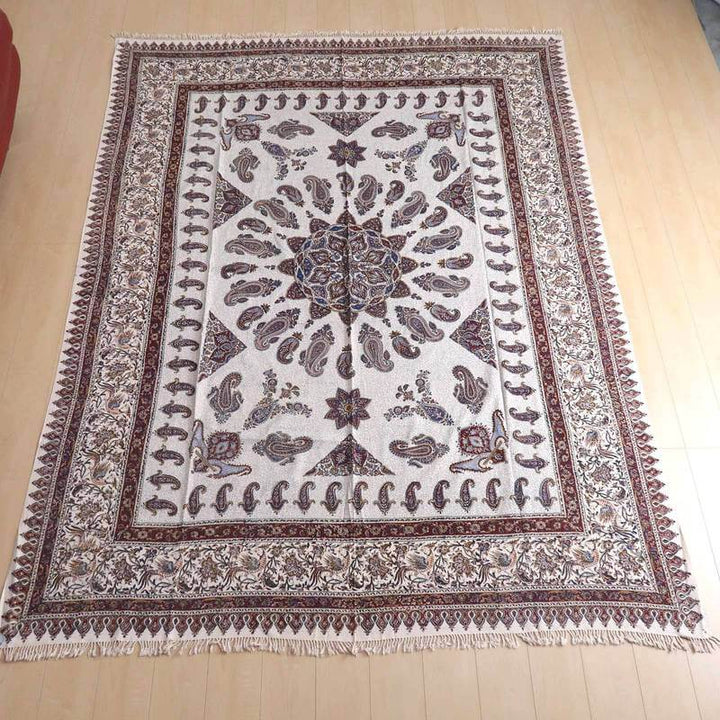 ペルシャ更紗・ガラムカール(イラン手染布)280×220cm(GC-2828)