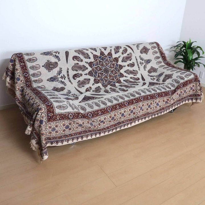 ペルシャ更紗・ガラムカール(イラン手染布)280×220cm(GC-2829)