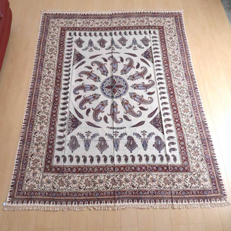 ペルシャ更紗・ガラムカール(イラン手染布)280×220cm(GC-2831)