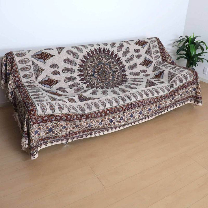 ペルシャ更紗・ガラムカール(イラン手染布)280×220cm(GC-2833)