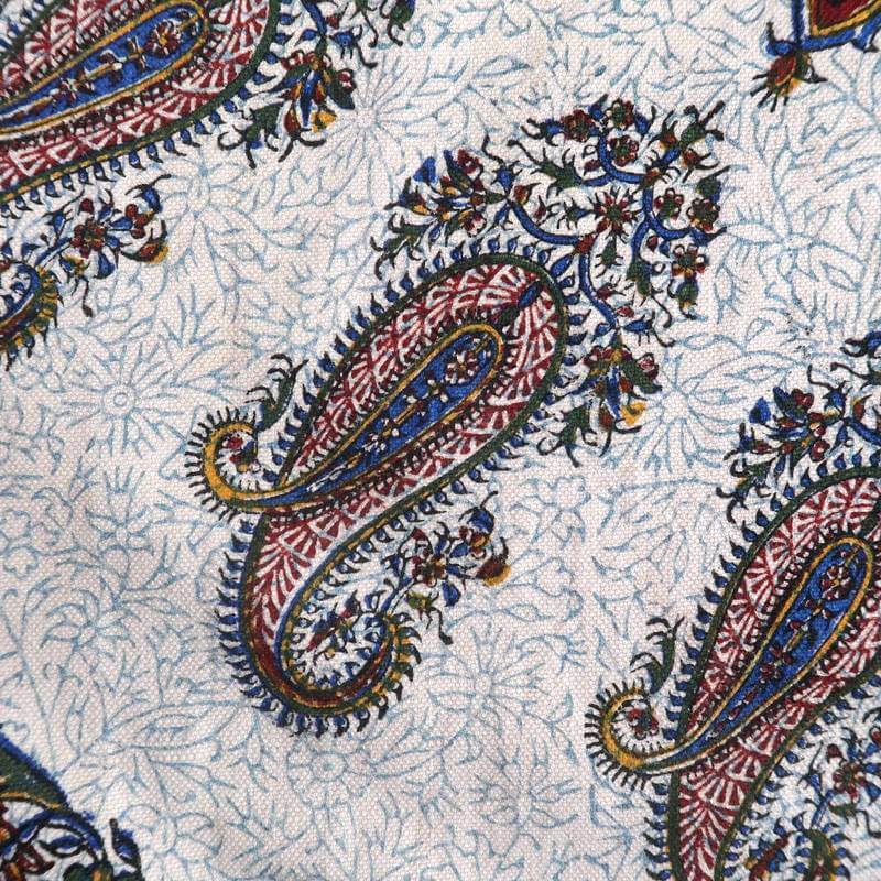 ペルシャ更紗・ガラムカール(イラン手染布)280×220cm(GC-2833)