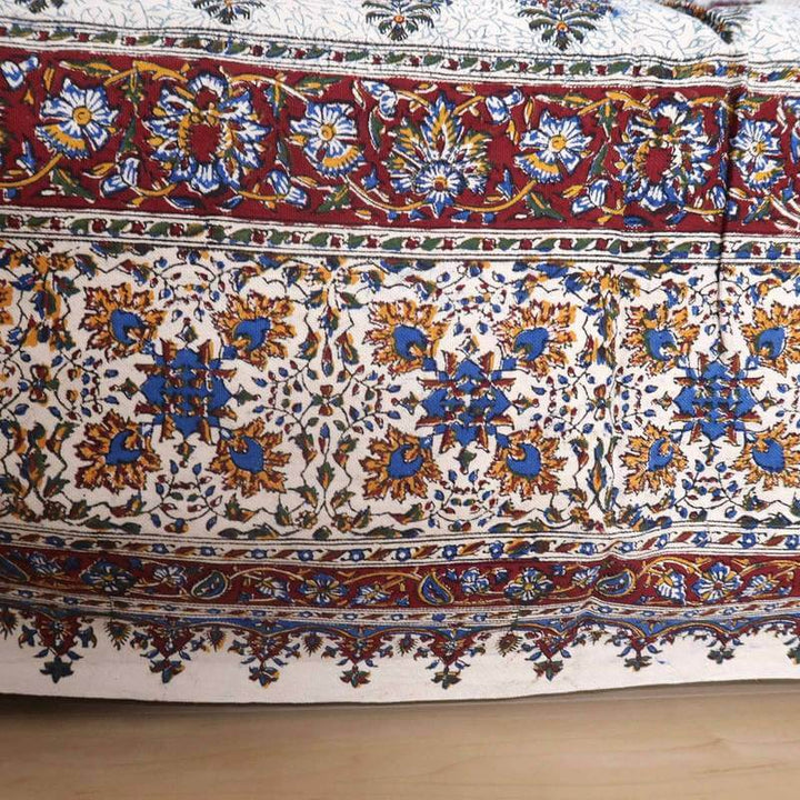 ペルシャ更紗・ガラムカール(イラン手染布)280×220cm(GC-2833)