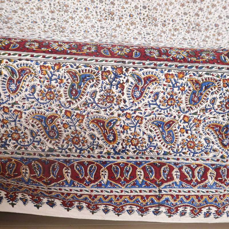 ペルシャ更紗・ガラムカール(イラン手染布)280×220cm(GC-2835)