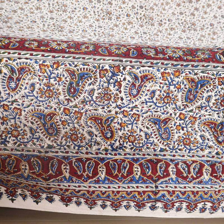 ペルシャ更紗・ガラムカール(イラン手染布)280×220cm(GC-2835)