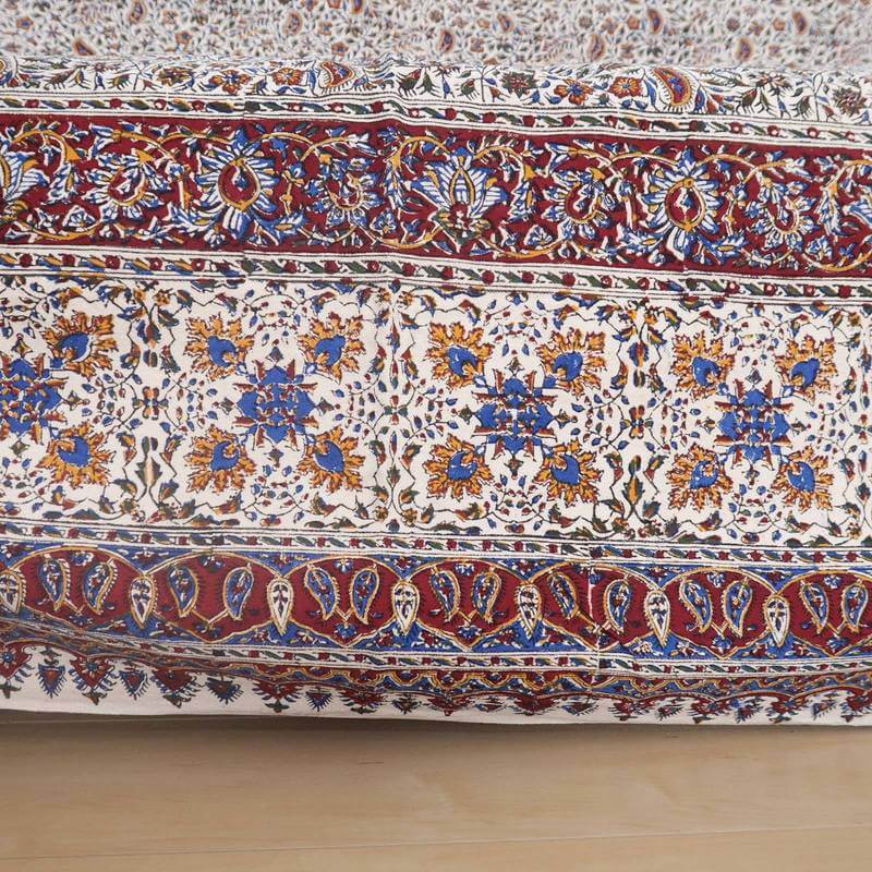 ペルシャ更紗・ガラムカール(イラン手染布)280×220cm(GC-2837)