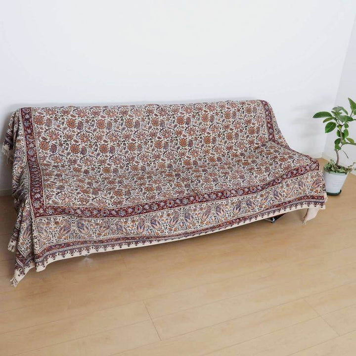 ペルシャ更紗・ガラムカール(イラン手染布)280×220cm(GC-2838)