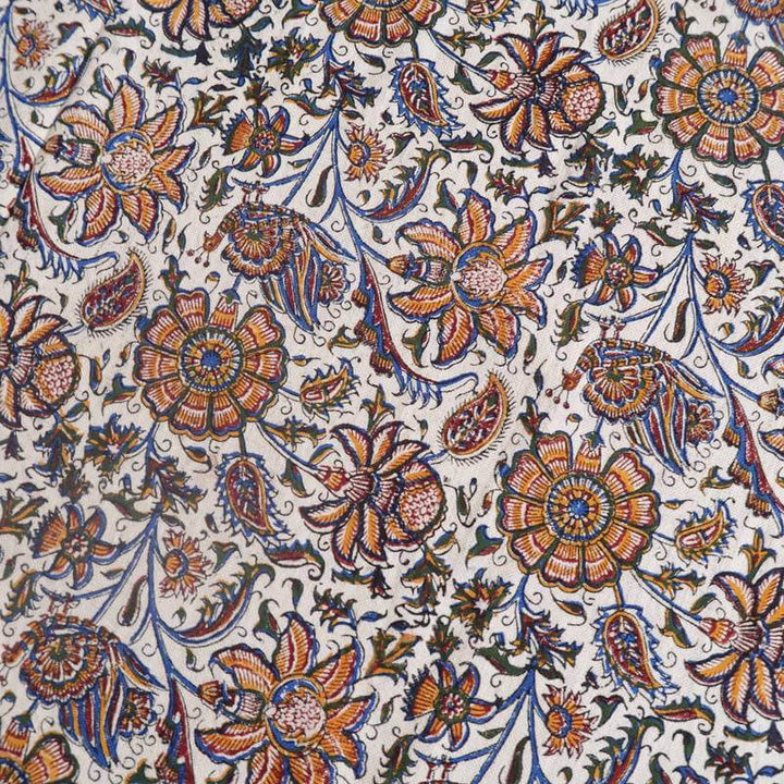 ペルシャ更紗・ガラムカール(イラン手染布)280×220cm(GC-2838)